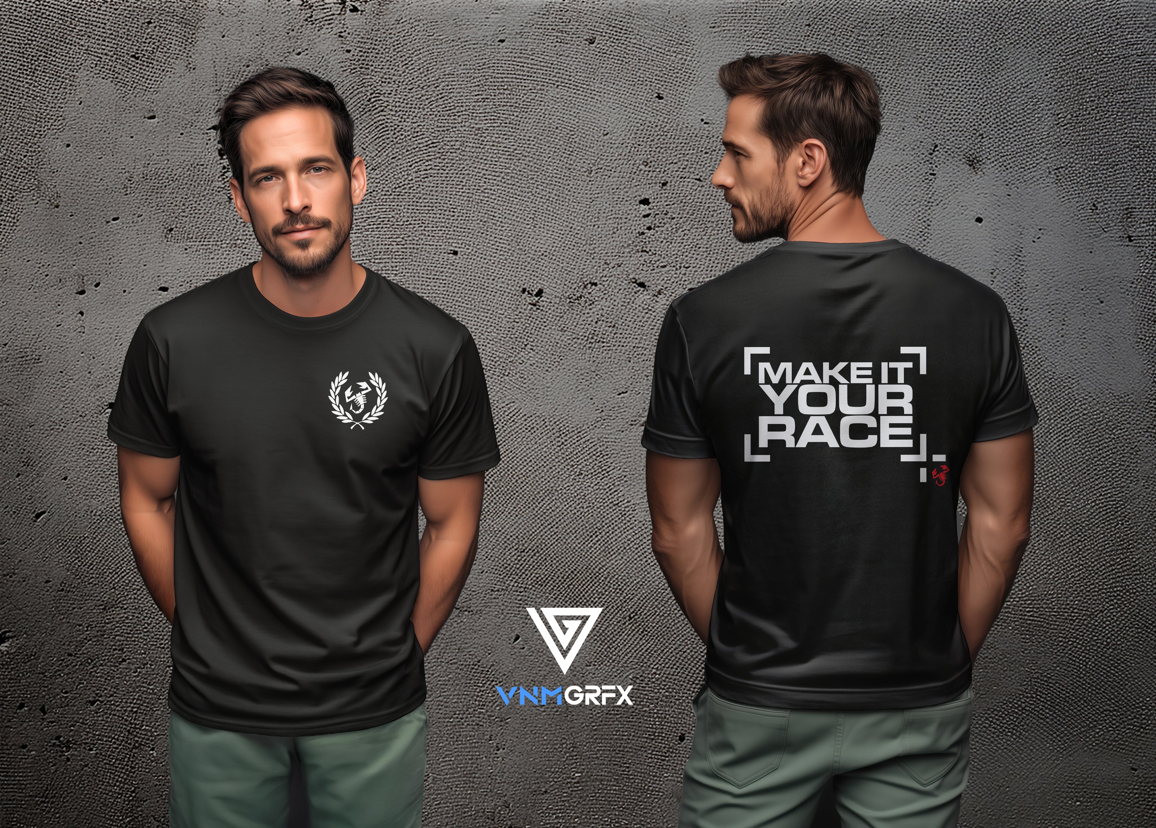 Camiseta Abarth Make It Your Race