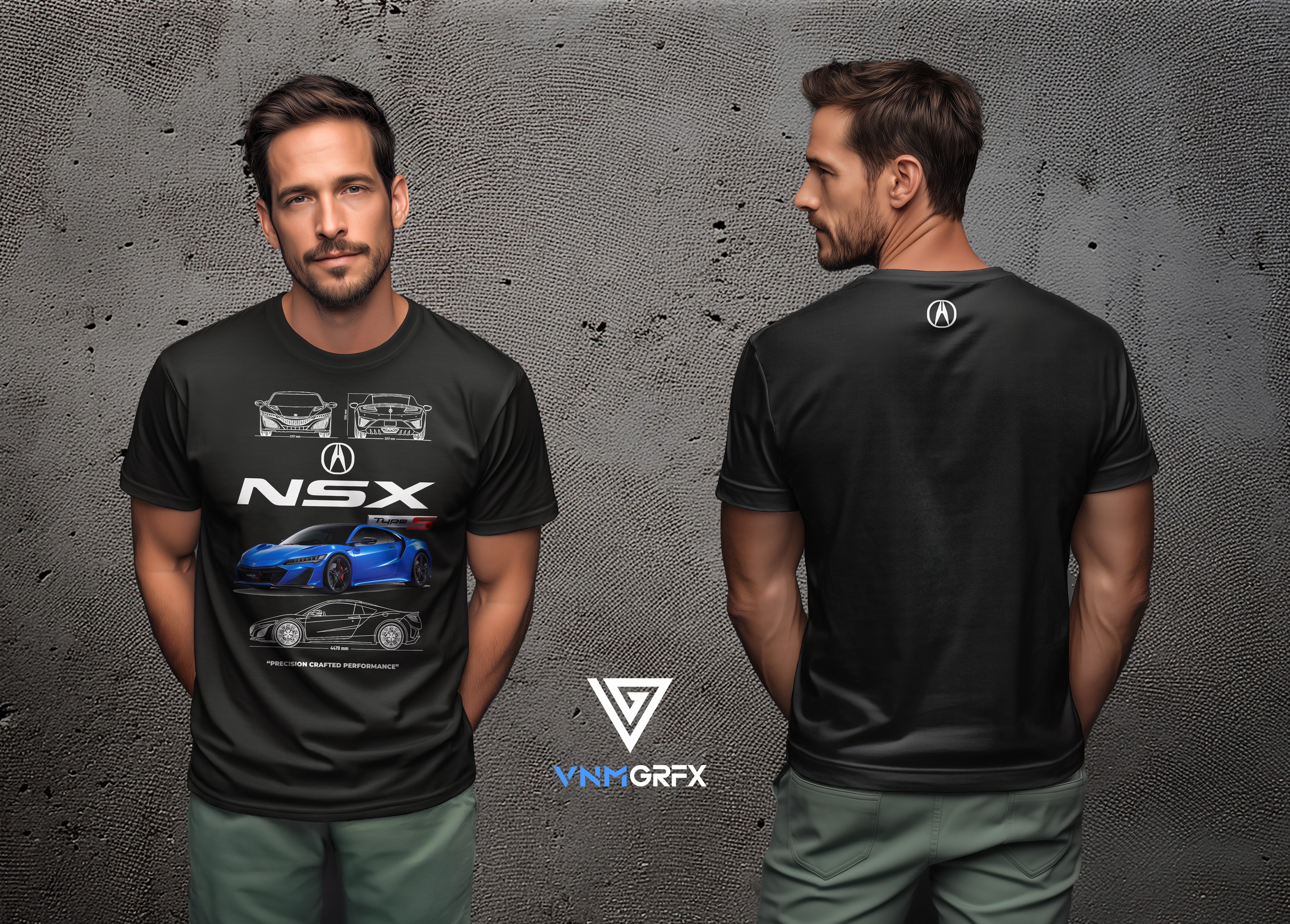 Camiseta Acura / Honda NSX Type S