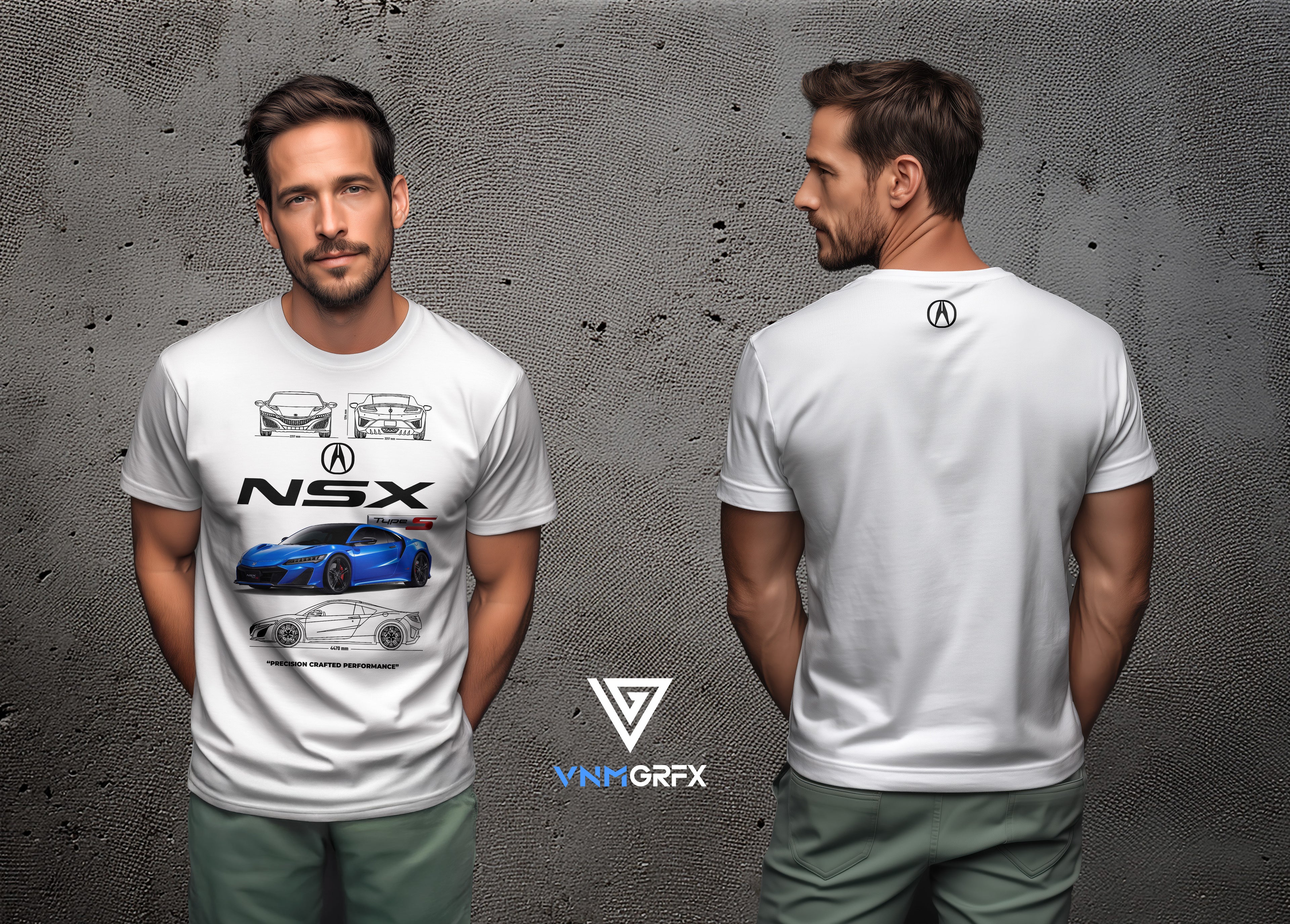 Camiseta Acura / Honda NSX Type S