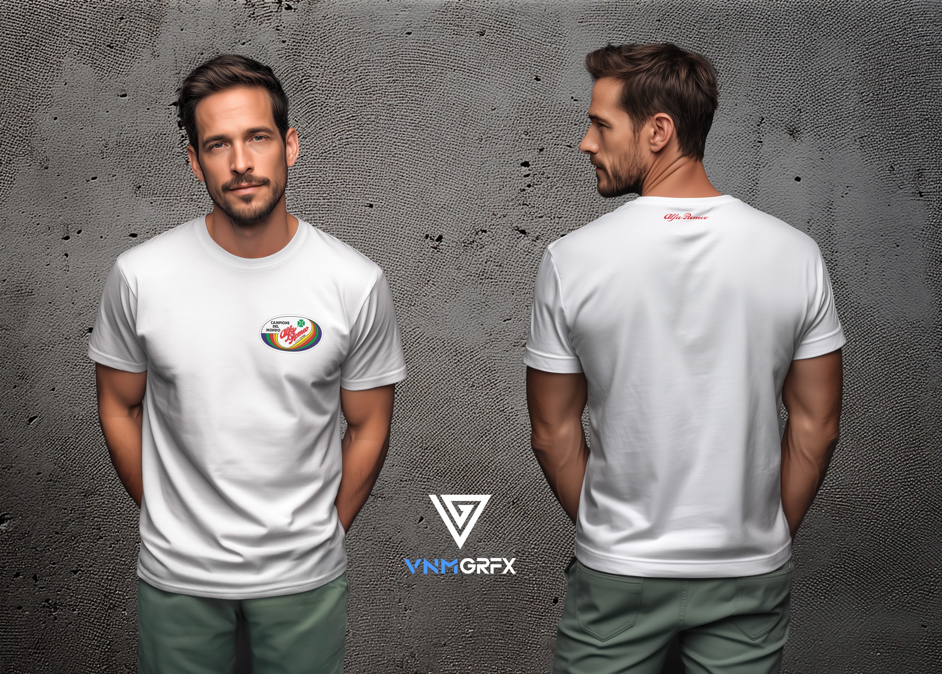 Camiseta Alfa Romeo Campione Del Mondo