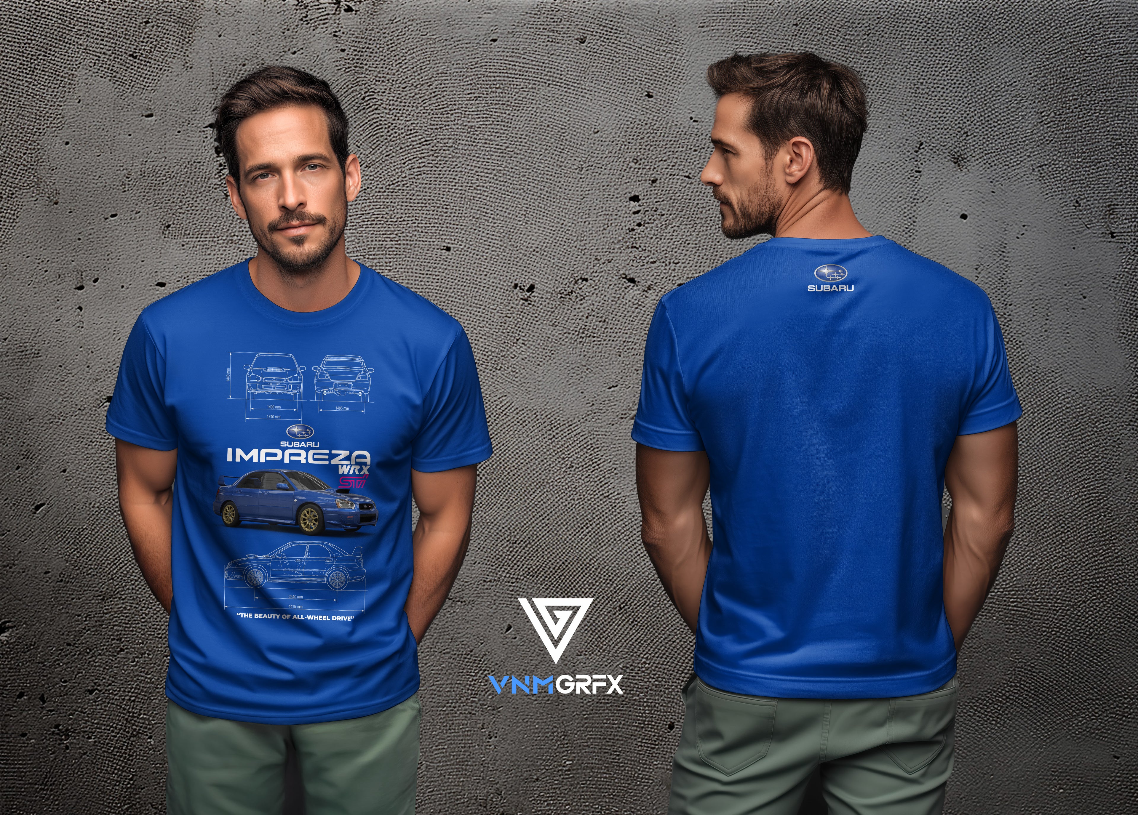 Camiseta Subaru Impreza WRX STI