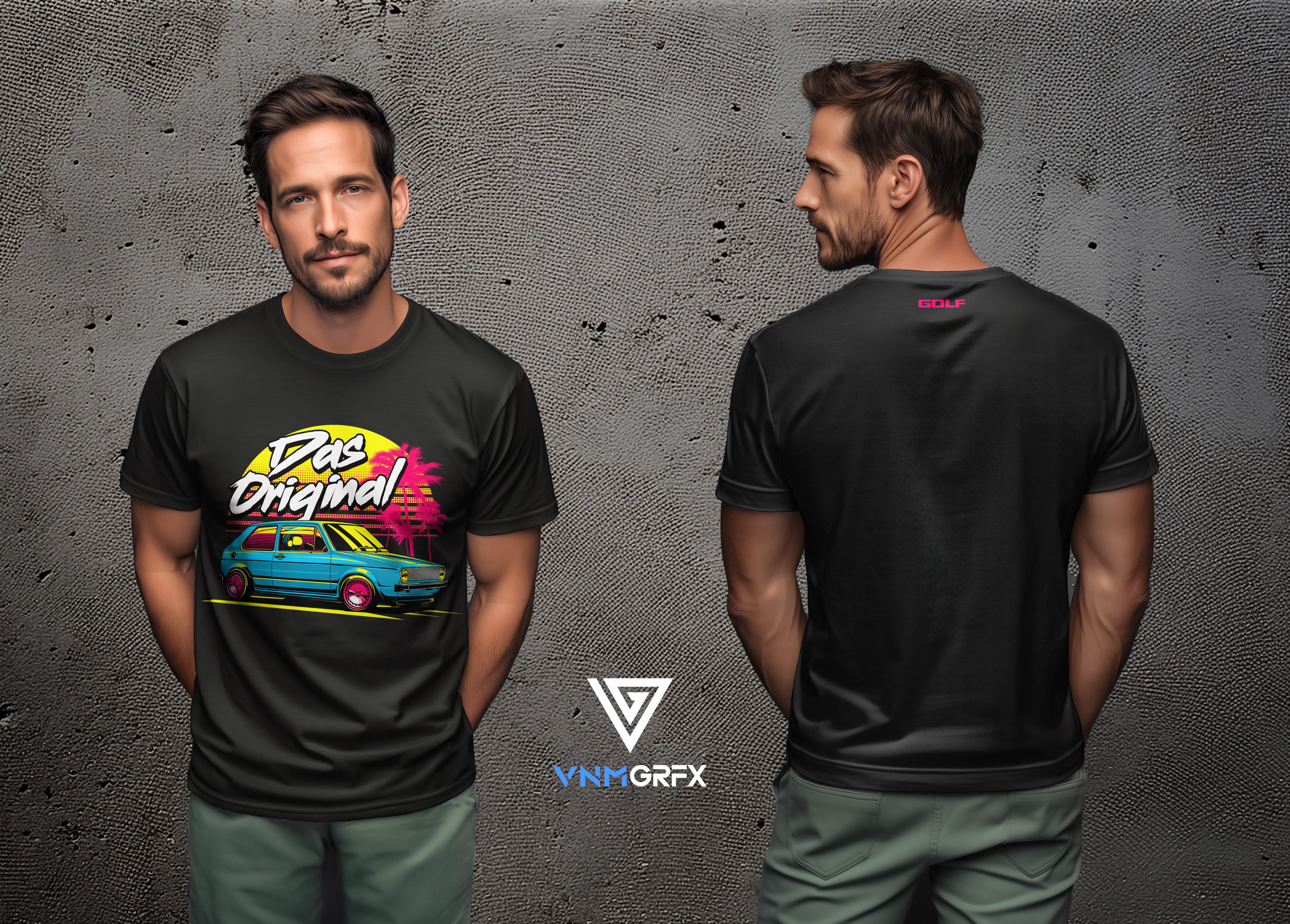 Camiseta VW Golf Mk1 Das Original